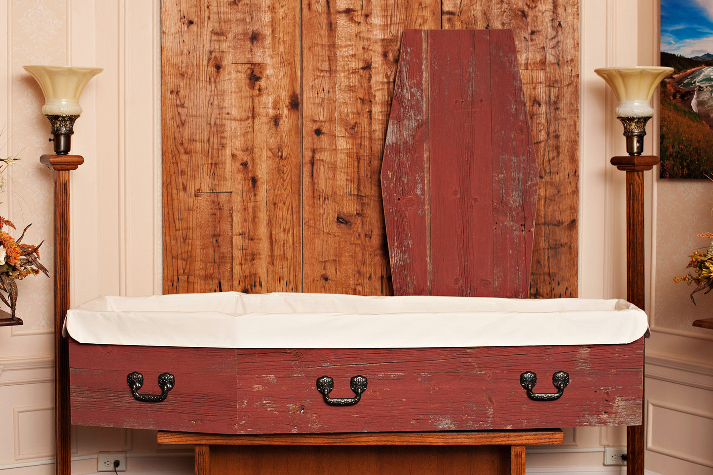 Coffin Drawings, Toe Pincher Coffin