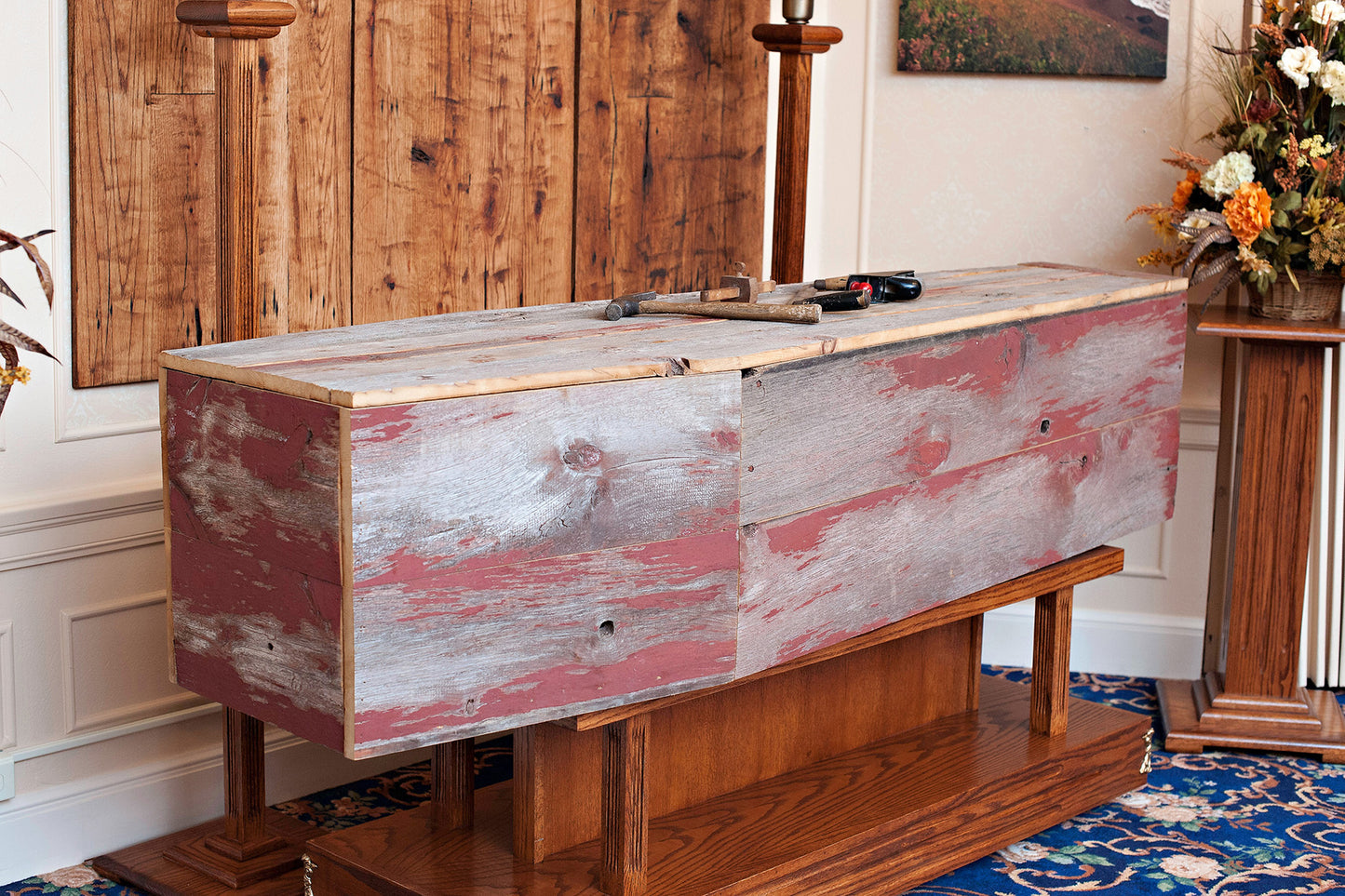 Coffin Drawings, Toe Pincher Coffin