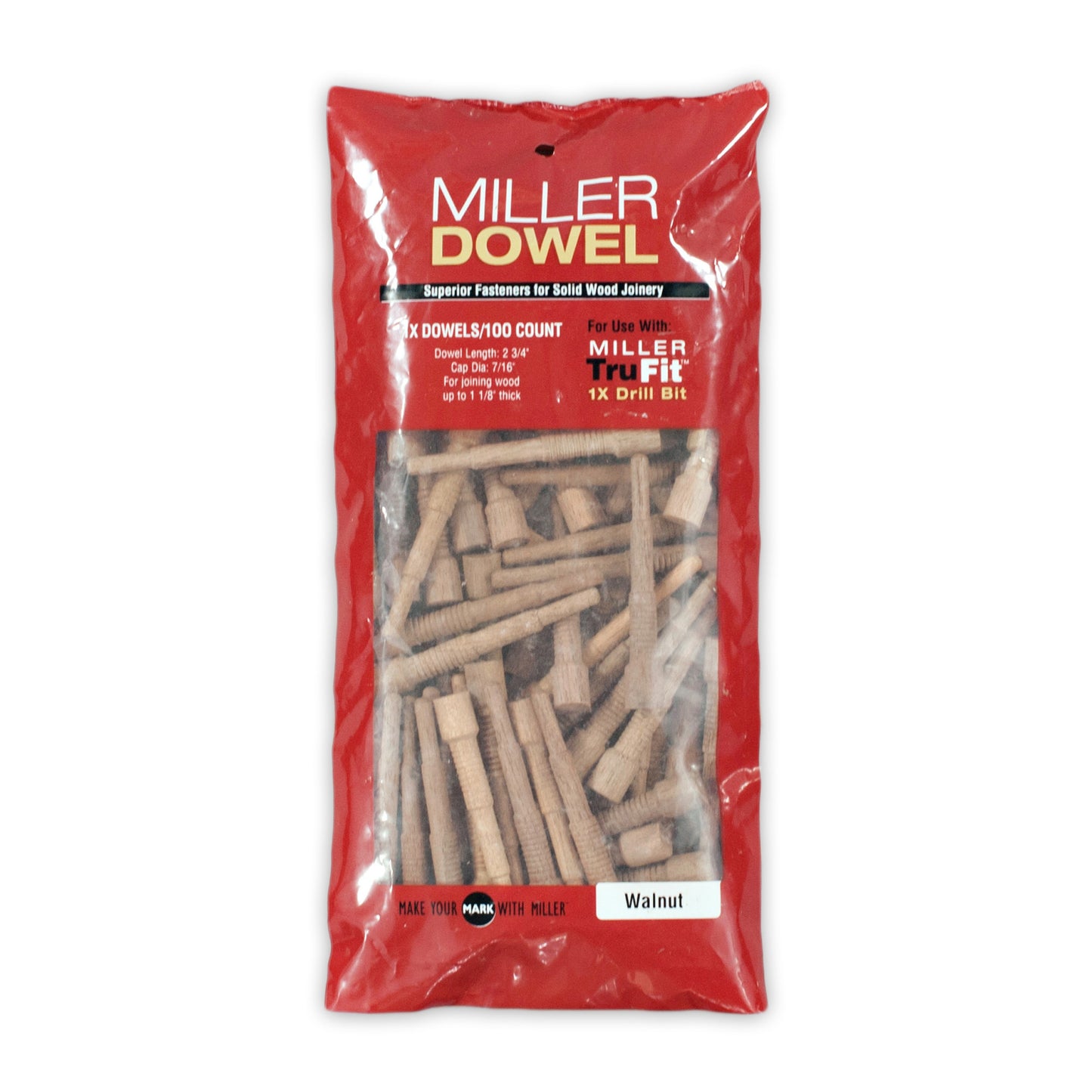 1X Miller Dowels, Wooden Dowels