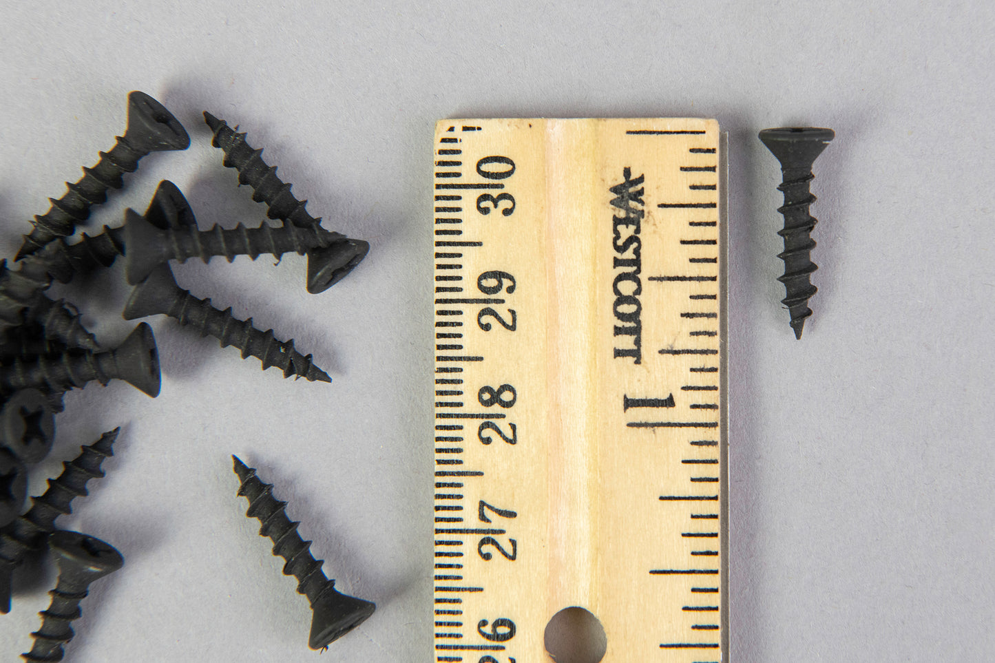 Wood Screws, #6 x 3/4 in., Black Oxide