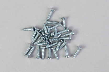 Wood Screws, #6 x 5/8 in, Zinc