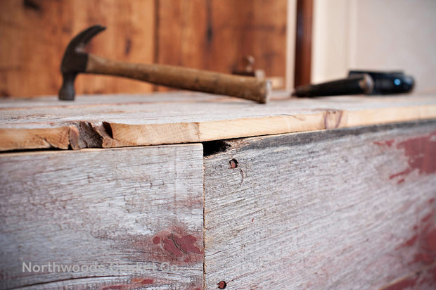 build your own coffin with reclaimed barnwood