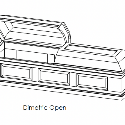 craftsman raised panel casket plans and drawings