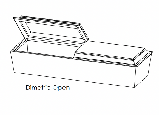Casket Drawings, Old World Casket