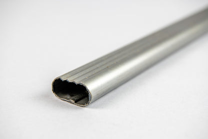 Casket Handles, Bar Stock Tubing, Triple Groove Oval, 5/8 x 1-1/4