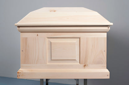 Casket Drawings, Craftsman Panel Casket