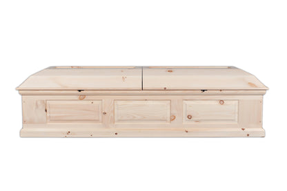 Casket Drawings, Craftsman Panel Casket