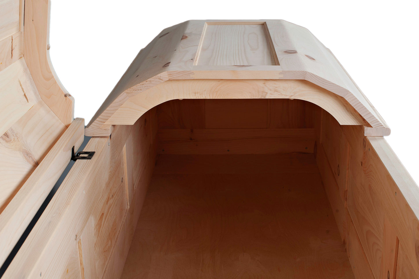 Casket Drawings, Craftsman Panel Casket