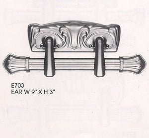 Steel Extension Casket Handle, EAR, Crown Royale