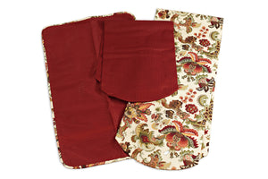 Casket Overlay Accessory Set - Nature and Floral