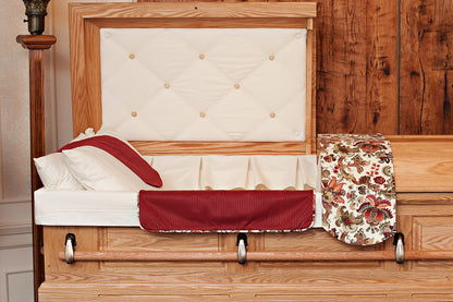 Casket Overlay Accessory Set - Nature and Floral