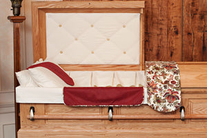 Casket Overlay Accessory Set - Nature and Floral