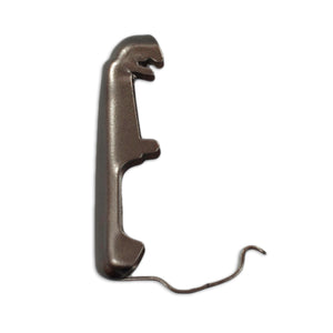 Casket Handles, Swing Bar, 5/8x1-1/4 Triple Groove Bar Arm, Oil Rubbed Bronze