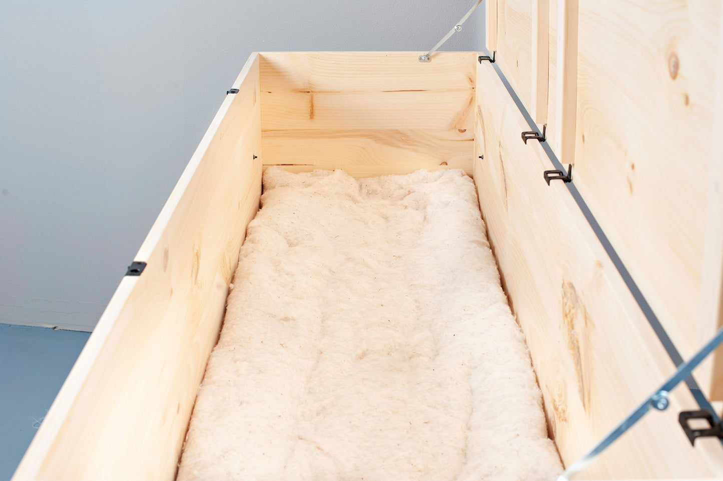 Casket Mattress and Pillow Set, Universal Fit