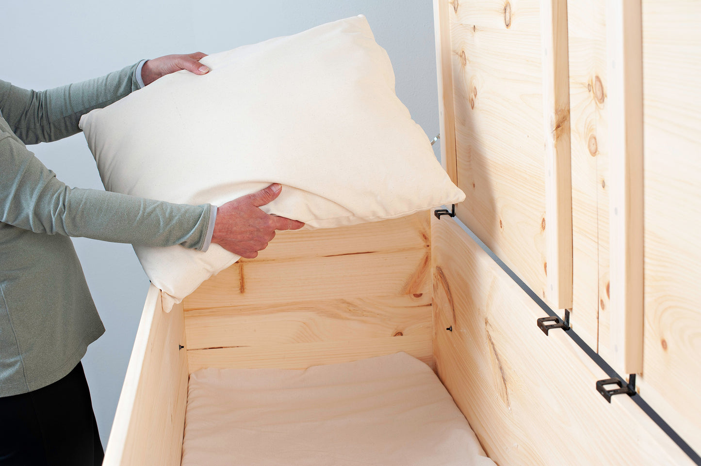 Casket Mattress and Pillow Set, Universal Fit