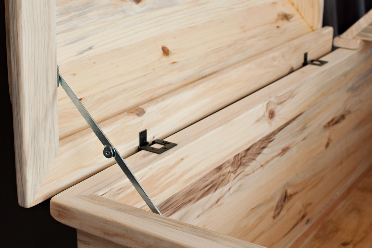 Casket Shell, American Heritage, Solid Pine – Casket Builder Supply