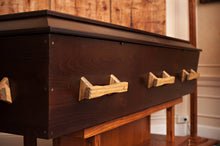 Coffin Handle, Casket Handle, Solid Hardwood, Vintage Styling