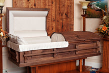 Casket Shell, Craftsman Raised Panel, Solid Wood