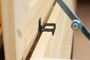 Separable Hinges for Casket Lids