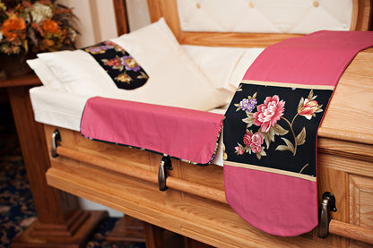 Casket Overlay Accessory Set - Nature and Floral