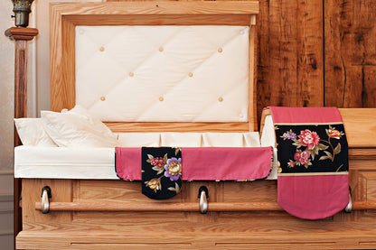 Casket Overlay Accessory Set - Nature and Floral