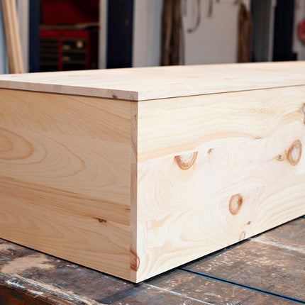 Casket Kit, Plain Pine Box (Shipping Included*)
