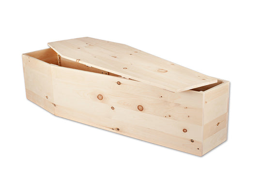 Coffin Kit, Toe Pincher, Plain Pine
