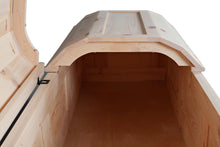 Casket Shell, Craftsman Raised Panel, Solid Wood